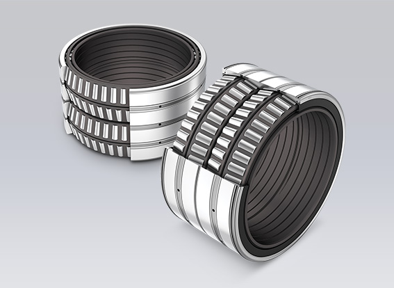 Four row tapered roller bearings